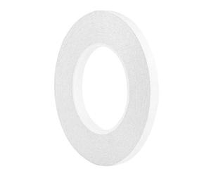 Generic Ruban adhésif double face de 3 mm à forte adhérence pour matelassage, couture, bureau, artisanat, outils de peinture diamant, Blanc.
