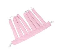Generic Ruban Coiffant pour Tige à Friser Chaleur pour de Belles Boucles Naturelles Qui Ne Blessent Pas les Cheveux pour les Femmes et les Filles, Design Portable pour un Usage Domestique et en (PINK)