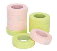 Generic Ruban de Cils greffé, Ruban d'isolement des Cils, Amoureux Doux pour un Usage Professionnel Débutant de la Boutique de beauté (5 verts + 5 roses)