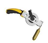 Generic Ruban de Jauge d' 10M avec Ruban plaqué et Cadre en Aluminium Règle de Mesure Précise pour Réservoirs, Navires, Navires, Champs Pétrolifères Échelles de Finition Mate Transparente