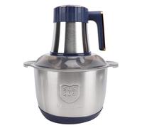 Generic Rytraire de Grenier Alimentaire de 500W à Viande électrique avec Bol en Acier Inoxydable 5L pour les Fruits de Légumes de Cuisine, Assistant de Cuisine Facile à Utiliser et Multifonctionnel