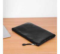 Generic Sac à Documents étanche et Résistant au Feu pour un Usage Domestique, Protège les Objets Importants du Feu et des Dégâts D'eau, Tissu en Fibre de Verre de Silicone Liquide, Noir, 1 X Sac à