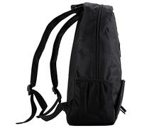 Generic Sac à Dos à Outils en Tissu de Bœuf 1680D avec capacité de Charge de 15 Kg et Rangement Multi-poches pour électricien Plombier Réparateur, Sac de Travail Résistant à l'usure (BLACK)