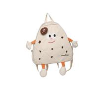 Generic Sac à Dos Cookie avec Bretelles Réglables, Sac à Dos Idéal pour Les et Les Activités de Plein Air pour Garçons, Blanc