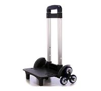 Generic Sac à dos en aluminium, 6 roues en caoutchouc bleu, style moderne, pliable, idéal pour les sacs d'école, matériau en alliage d'aluminium