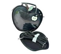 Generic Sac à Dos Original en Forme de Pomme pour Sorties Décontractées, Noir