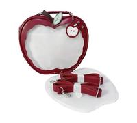 Generic Sac à Dos Original en Forme de Pomme pour Sorties Décontractées, Rouge