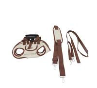 Generic Sac à Dos Portatif Réglable de Transporteur de Harnais de Levage de Chien pour Le Voyage de Chiot de Petits Chiens, Matériel de Tissu d'Oxford (M)