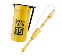 Generic Sac à Dos pour Enfants, Jouet de Pulvérisation D'eau, pour Temps Chaud, pour Piscine, été, Capacité de 15 L, pour Enfants et Filles, Jaune