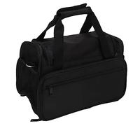 Generic Sac à Main de Barbier Compact avec Fermetures éclair Solides et Pieds Saillants pour un Rangement et une Organisation Sûrs des Outils Capillaires