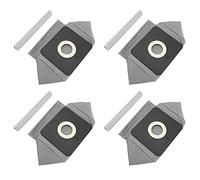 Generic Sac à Ordures à l'Aspirateur, Sac à Poussière à Aspirateur à Filtre 10x11cm à Fente de Cartes à l'emploi à ' à Vide 4pcs à Poussière en Tissu Non tissé à Ordures Lavables