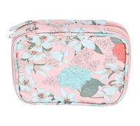 Generic Sac au Crochet avec Fermeture éclair Double Face, Organisateur Spacieux D'aiguilles à Tricoter pour Mère, Grand-mère et Tante, Tissu Oxford 6,9 X 5,5 X 1,6 Pouces, Salle de Rangement (Tissu