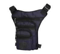 Generic Sac Banane pour Homme, Bandoulière Réglable, Sac de Cuisse Multi-Poches, Sac Banane pour l'escalade, Le Jogging, L'équitation et Le Camping, Bleu foncé