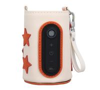generic Sac Chauffe-biberon Portable USB 26 Températures - Housse Chauffante Intelligente pour lait/café, Chauffe-tasse de Voyage isolé Universel en Simili Cuir avec Lanière