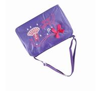 Generic Sac de Ballet Durable pour Filles et Enfants, Fourre-Tout de Danse, Sac en Nylon de Grande capacité pour la Danse de Ballet, Basket-Ball, Rose Violet 27x16x20cm (Violet)