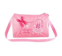 Generic Sac de Ballet Durable pour Filles et Enfants, Fourre-Tout de Danse, Sac en Nylon de Grande capacité pour la Danse de Ballet, Basket-Ball, Rose Violet 27x16x20cm (Pink)