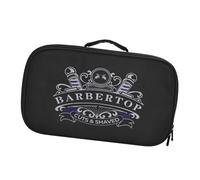 Generic Sac de Coiffeur, Sac de Fournitures de Coiffure Professionnelles, Organisateur de Rangement, Sac à Main pour Outils de Coupe de Cheveux, Ciseaux, Tond, Style A, L