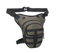 Generic Sac de Cuisse de Moto Réglable à la Taille et à la Sangle de Jambe, Sac de Jambe D'aventure en Plein Air pour L'équitation, la Randonnée, Les Déplacements Urbains, de Taille Imperméable pour