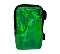 Generic Sac de cuisse holographique pour femme, harnais de jambe, poche de taille, sangles réglables, sac banane de randonnée, voyage vert