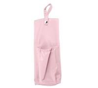 Generic Sac de Fer à Friser Compact, Pochette de Rangement Suspendue Résistante à la Chaleur, Rose pour la Papeterie de Voyage à Domicile, Accessoires pour Femmes
