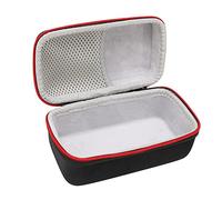 Generic Sac de Rangement EVA Antichoc pour Haut-Parleur Emberton, Protection Complète, Mallette de Transport Portable pour Marche Camping Noir Gris 1 Ensemble