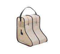 Generic Sac de Rangement pour Bottes, étanche, Visible, Anti-poussière, Pliable pour Les Voyages, Parfait pour L'organisation et la Protection des Bottes et des Chaussures (Beige S)