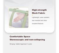 Generic Sac de Transport pour Animaux de Compagnie, Sac de Sortie Respirant, Portable pour Chat et Chien, pour Petits Chiens et Chats, Tissu Oxford Anti-Rayures, Conception de Grande capacité pour