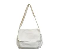 Generic Sac Décontracté à Bandoulière, Pochette pour Le Travail, L'équitation, Utilisation Quotidienne en Plein Air, Blanc