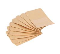 Generic Sac en Papier Kraft à Fermeture éclair, Pochette Debout, Fenêtre sans Fuite 9x14cm pour le Stockage du café, 200 Pièces