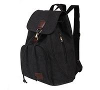 Generic Sacs à dos filles adolescents tissu moderne grande capacité sac d'école bandoulière réglable double fermeture éclair petit sac à dos filles, Noir , taille unique