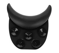 Generic Salon Spa Silicon Shampooing Beast Cushion Anti-Slide NOU Reste pour Un Confort Extrême dans Le Lavage des Cheveux pour la Coiffure Salon Matériel Noir Taille 20 * 19cm