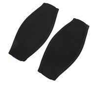Generic Sangle d'emballage de Plongée, Protection Capillaire Stabilisatrice en Néoprène pour Lunettes de Plongée Hommes Femmes Noir 2 Pièces