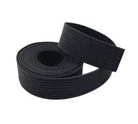 Generic Sangle en polypropylène - 9 mètres légère Poly Sangles pour Sangle de Sac, Sac à Dos, Colliers pour Animaux de Compagnie, Bricolage - Noir, 38MM