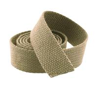 Generic Sangle en Toile de Coton, Ruban en Toile pour Sangles de Sac, Ruban adhésif pour Sacs, Bagages, Sangles de Cargaison, 9 m par Rouleau, Tanner, 38 mm