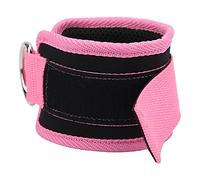 Generic Sangles de Cheville de Fitness pour Machine à Câble, Sangles Réglables en Néoprène, Conception Confortable pour L'entraînement de Force des Jambes et des Cuisses, 1 Pièce (PINK)