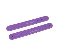 Generic Sangles D'éperons Réglables en TPE Fiables pour équipement D'équitation, 1 Paire de Sangles D'éperons Polyvalentes Universelles pour Hommes et Femmes (Purple)