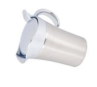 Generic Saucière à Isolation Thermique pour Liquides Chauds et Froids, Opération à une Main, Bec Anti-goutte, Convient aux Serveurs en Acier Inoxydable 304 (Grand format 750ml)
