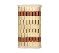 Generic Sauna Têtière en Bois et Bambou Massif Coussin Soutien Nuque avec Liens Solides Accessoire Détente Salle de Bain Confortable Adapté Sauna Chambre