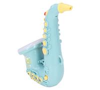 Generic Saxophone Portable pour Enfants, Jouet à Bouton Transparent, Instrument de Musique éducatif pour Développer L'intérêt pour la Musique, adapté aux Enfants de Plus de 3 Ans en Plastique (Green)