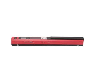 Generic Scanner Portable de Photos à Maintes à Main Multifonctionnelles pour la Maison et Le Bureau, A4 de Documents pour Les Banques et Compagnies D'assurance (Rouge)