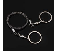 Generic Scie à Fil en Acier Inoxydable 304, Outil Léger en Bois scié pour L'extérieur pour L'écornage des Animaux, équipement de Survie en Milieu 1 Pièce