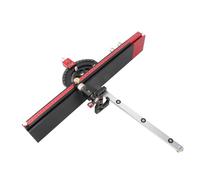Generic Scie à Onglet avec 13 Butées d'angle, Clôture Extensible de 20" à 36", Butée Fine pour le Travail du Bois, Compatible avec les Scies à Ruban et les Tables de Toupie