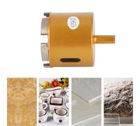 Generic Scie à Trou de Carrelage, Bits de Carreaux de Forage de Diamant de Diamant Scie à Vitre de Vitre de Trous de en Marbre Sceau de Trousser pour la Porcelaine en Porcelaine de Carreaux de (65 mm)