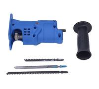 Generic Scie Alternative électrique, Outil Portatif à Vitesse Réglable pour le Travail du Jardin et les Projets de Bricolage, Bleu