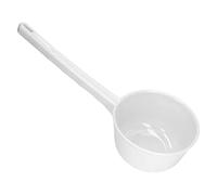 Generic Scoop d'Eau, Longue Manche Louche Agricole Scoop Agricole à Eau émeute en Plastique Couche à Longue pour la Cuisine de Salle de Bain du Jardin (WHITE)
