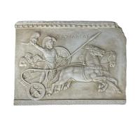 Generic Sculpture murale grecque en relief Triomphe d'Achille sur chariot