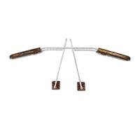 Generic Seat Appui-tête vêtements cintres en acier inoxydable vêtements de voiture étagère de séchage rétractable combinaison de voiture pantalons rack portable support de suspension pièces