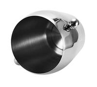 Generic Seau à Glace à Double Paroi en Acier Inoxydable, Polissage Miroir, Tréfilage Résistant à L'usure, adapté au Divertissement à Domicile, Acier Inoxydable Extra épais Durable (1L)