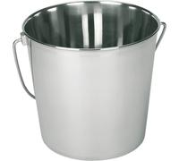 Generic Seau en acier inoxydable 5.7L 20 x 22.5 cm