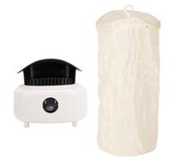 Generic Séchante à Vêtements Portables, Sèche-linge électrique 800W Affichage Numérique Pliable Séchante à Séchage Rapide Small Compact Machine Machine de Séchoir de Vêtements avec Sac de Rangement